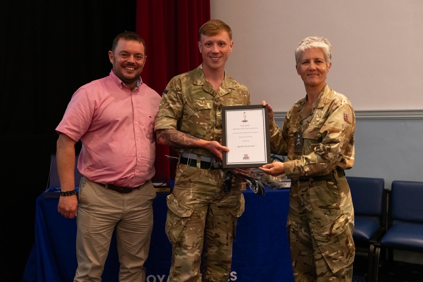 Comms Infra Engineer of the year - Sig H Kirk